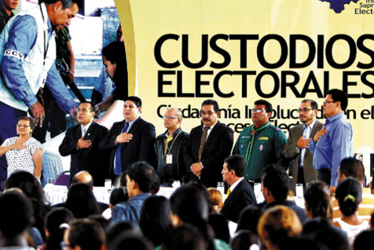 TSE contratará 7,500 custodios electorales
