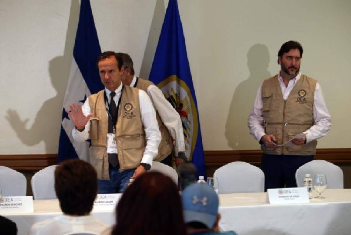 OEA ratifica seis puntos esenciales de informe para garantizar transparencia en resultados electorales en Honduras