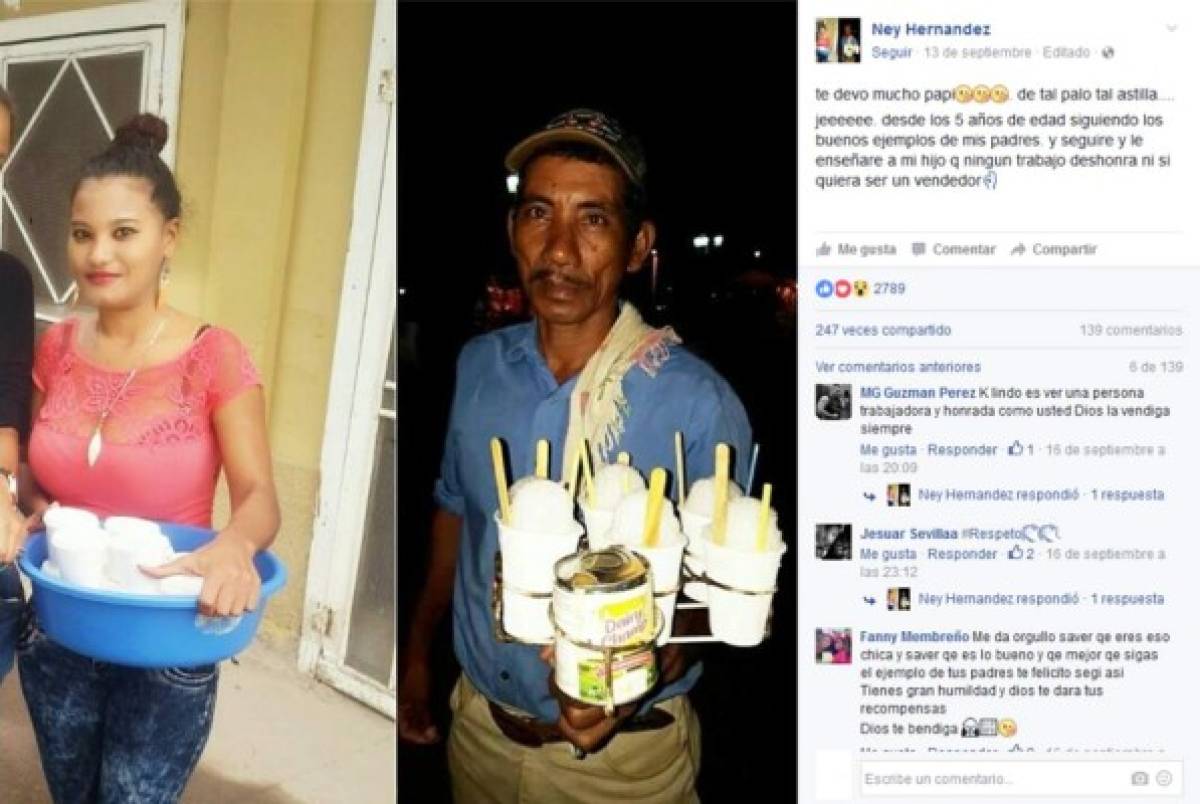 Joven hondureña se lleva los aplausos tras humilde publicación en Facebook