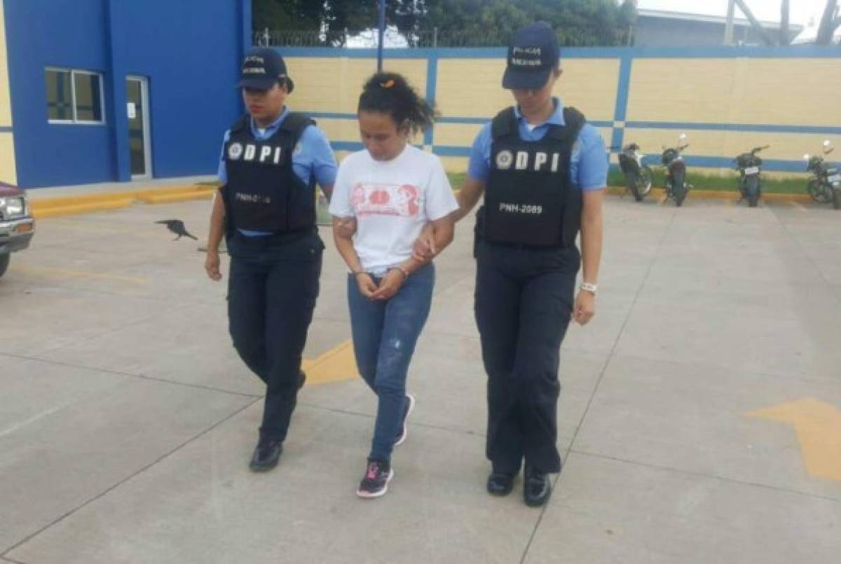 Detienen a hondureña que asesinó a su hijastra de tres años de edad