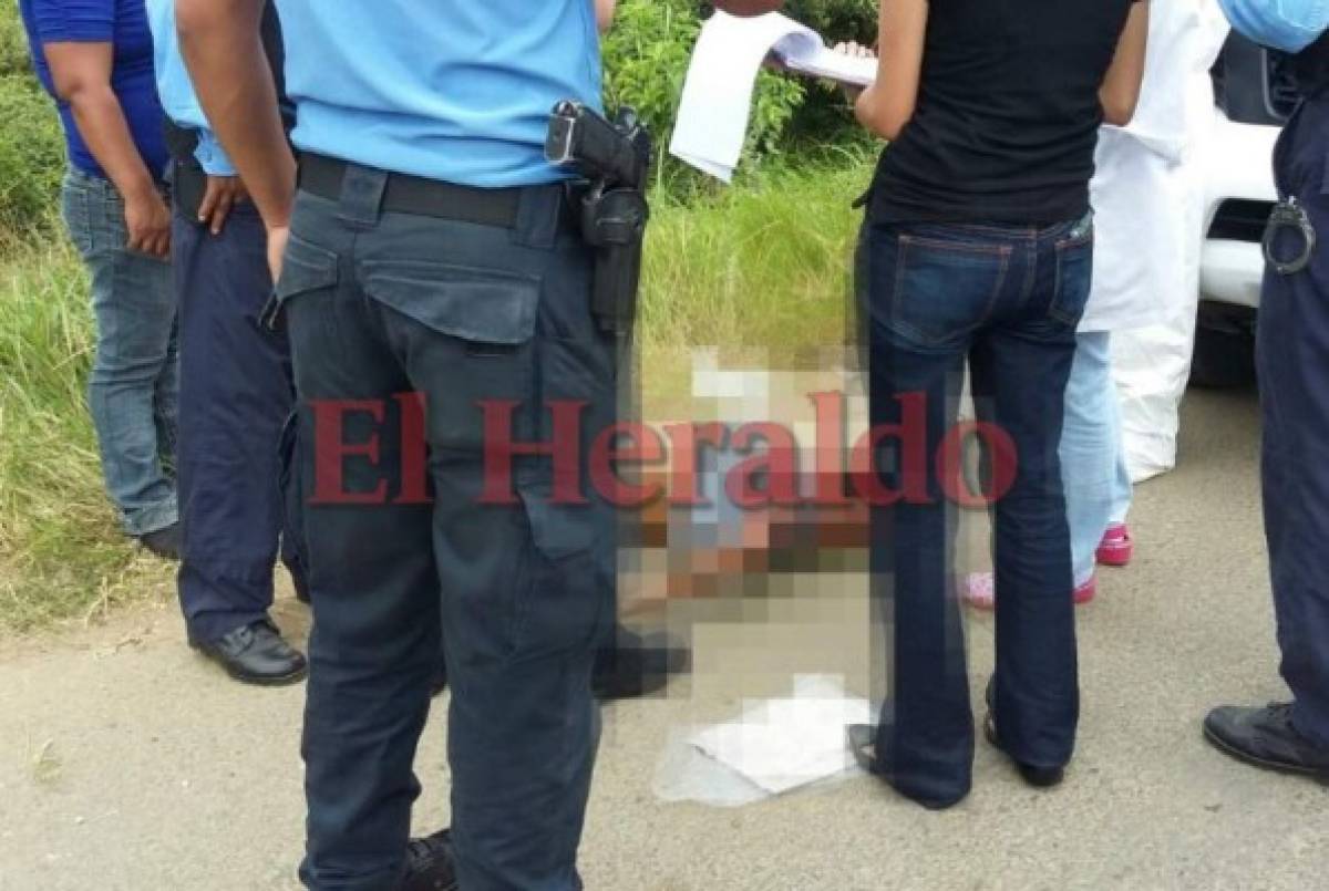 Encuentran muerta a una mujer en una cuneta de Danlí