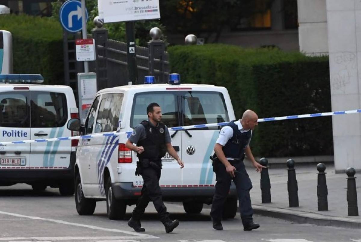 Explosión en una estación de Bruselas, un sospechoso abatido  