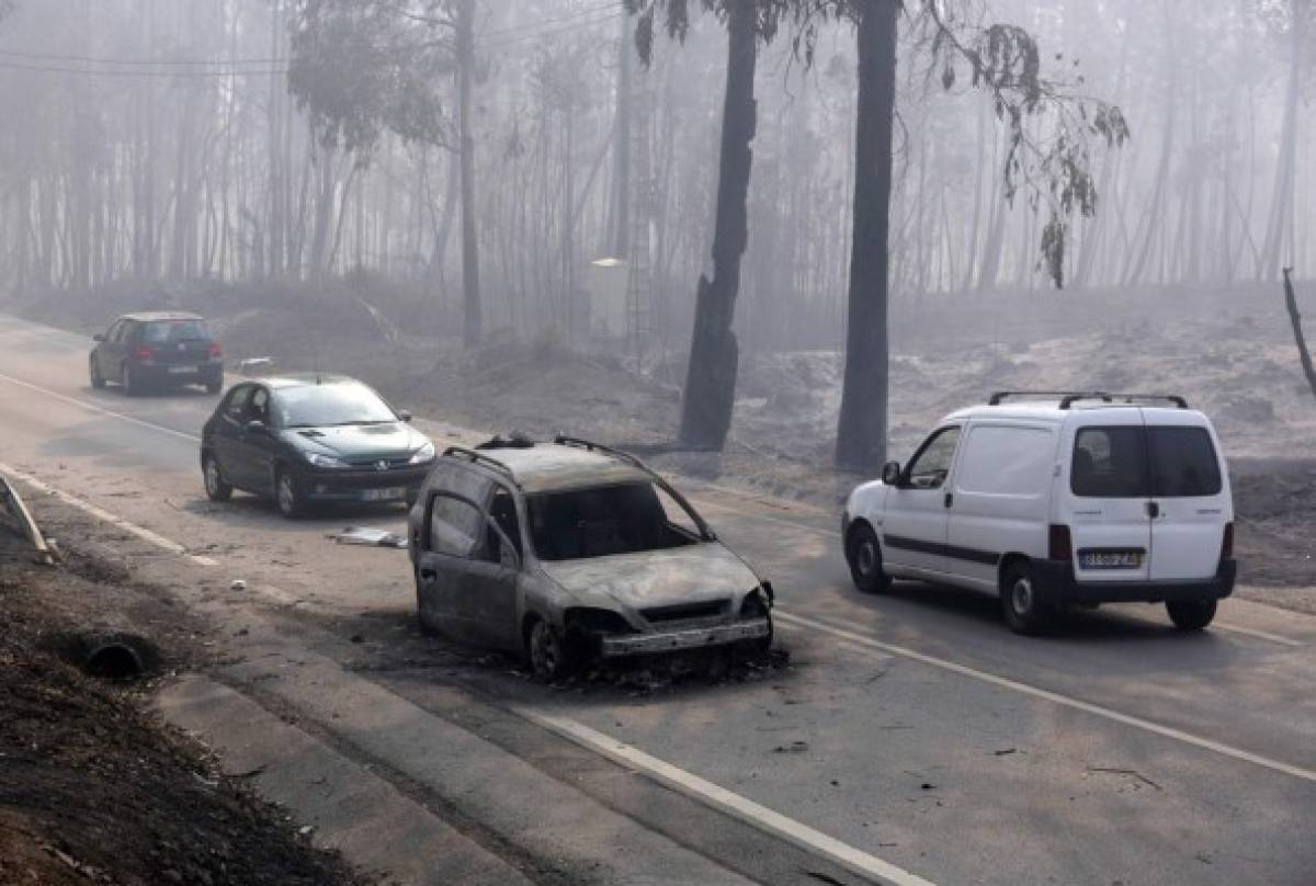 Incendio forestal en Portugal deja 62 muertos y decenas de heridos