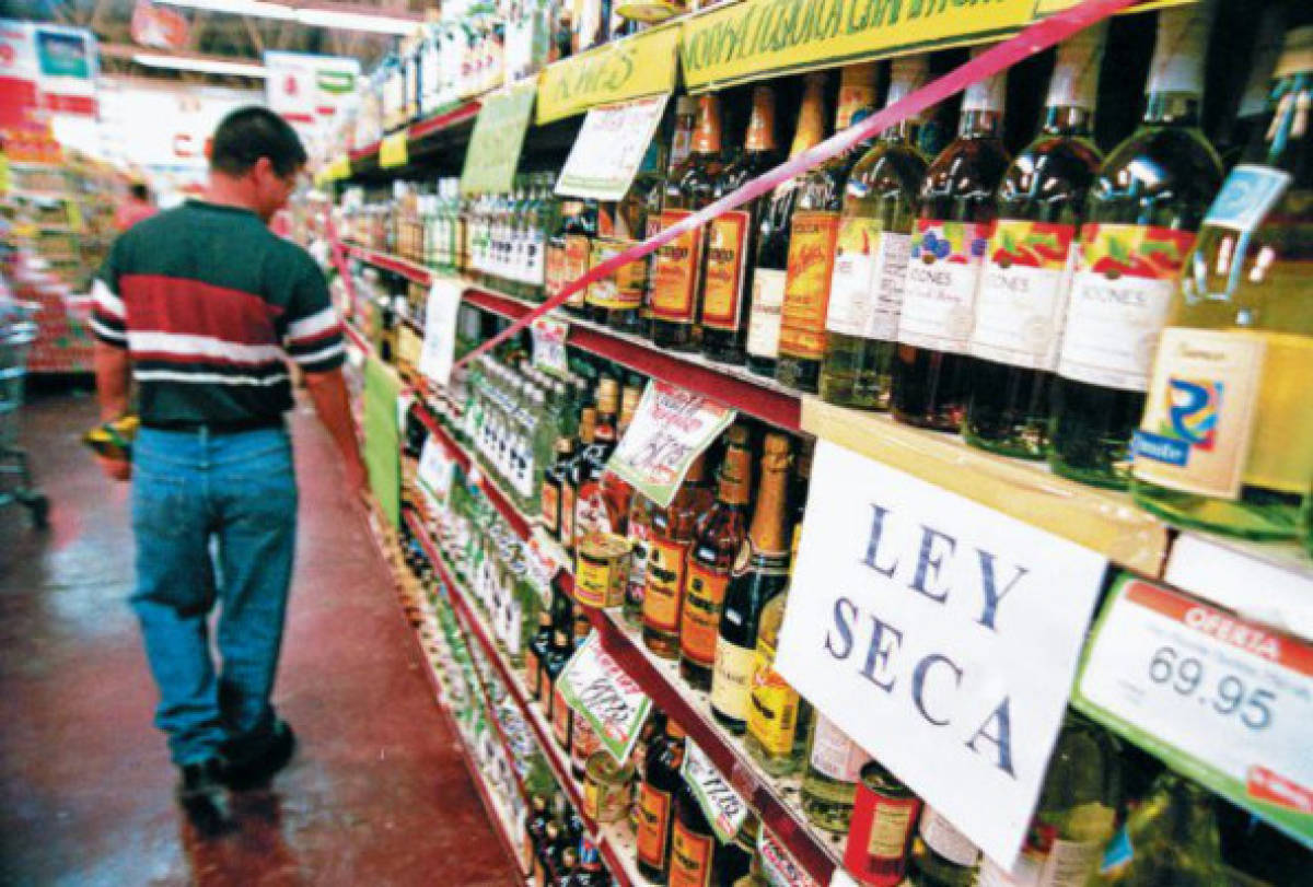 ‘Ley seca’ en Semana Santa