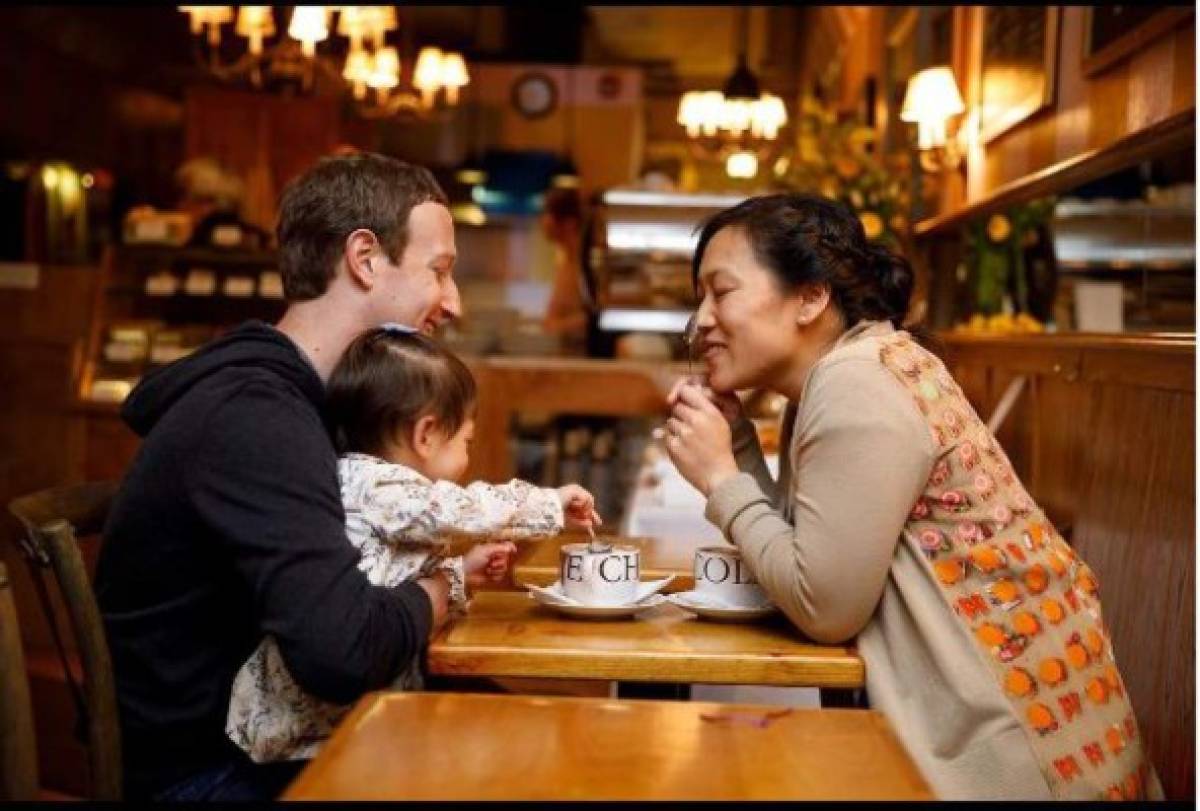 El nombre de la segunda hija de Mark Zuckerberg que acaparó la atención en redes