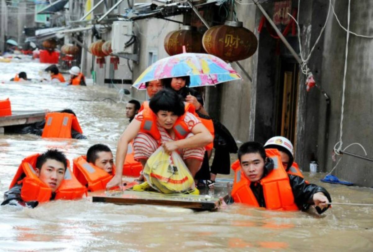 Tifón Megi deja un muerto en China y otros cuatro fallecidos en Taiwán  