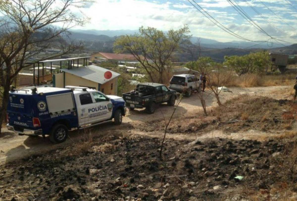 Hallan una persona muerta en aldea Las Casitas de la capital de Honduras