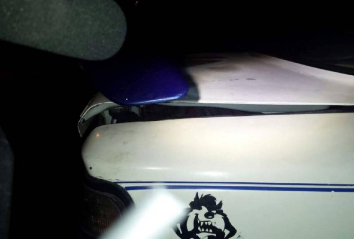 Encuentran un ensabanado en el baúl de un taxi en la capital de Honduras