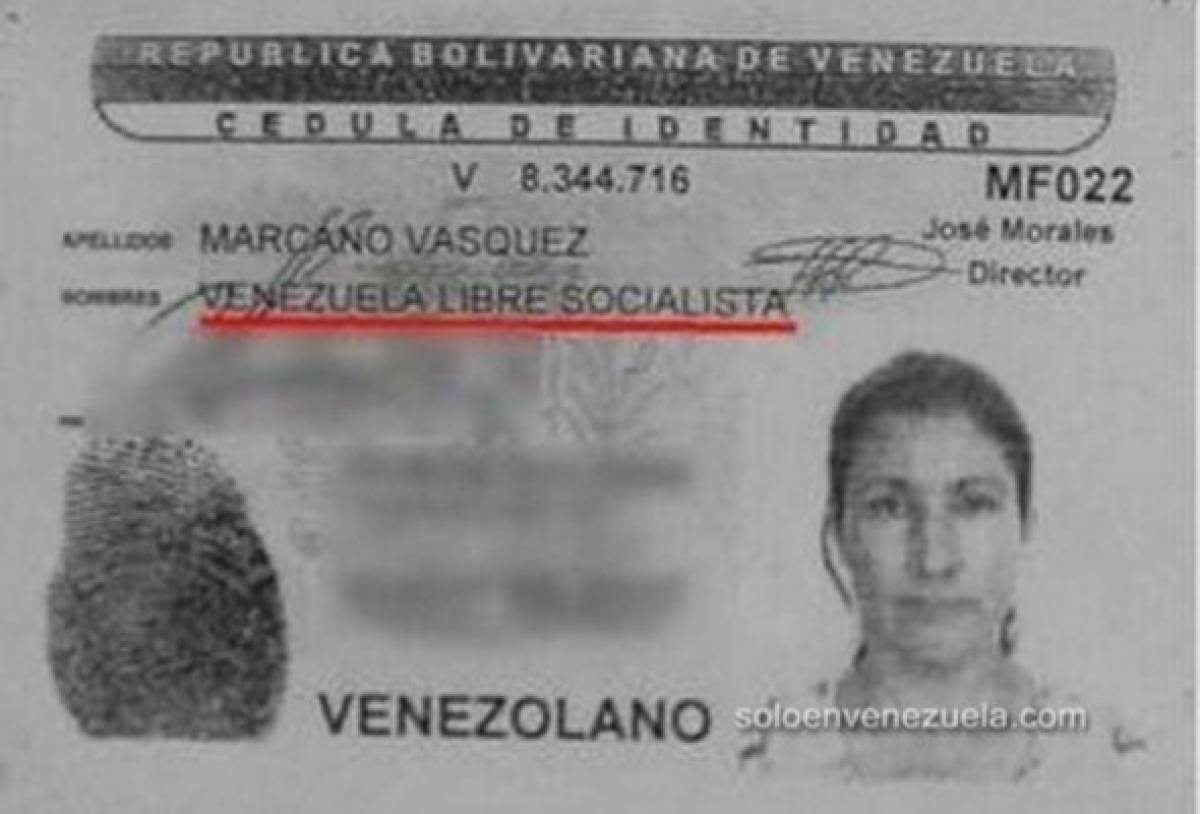 Los nombres más raros que se le puedan poner a una persona