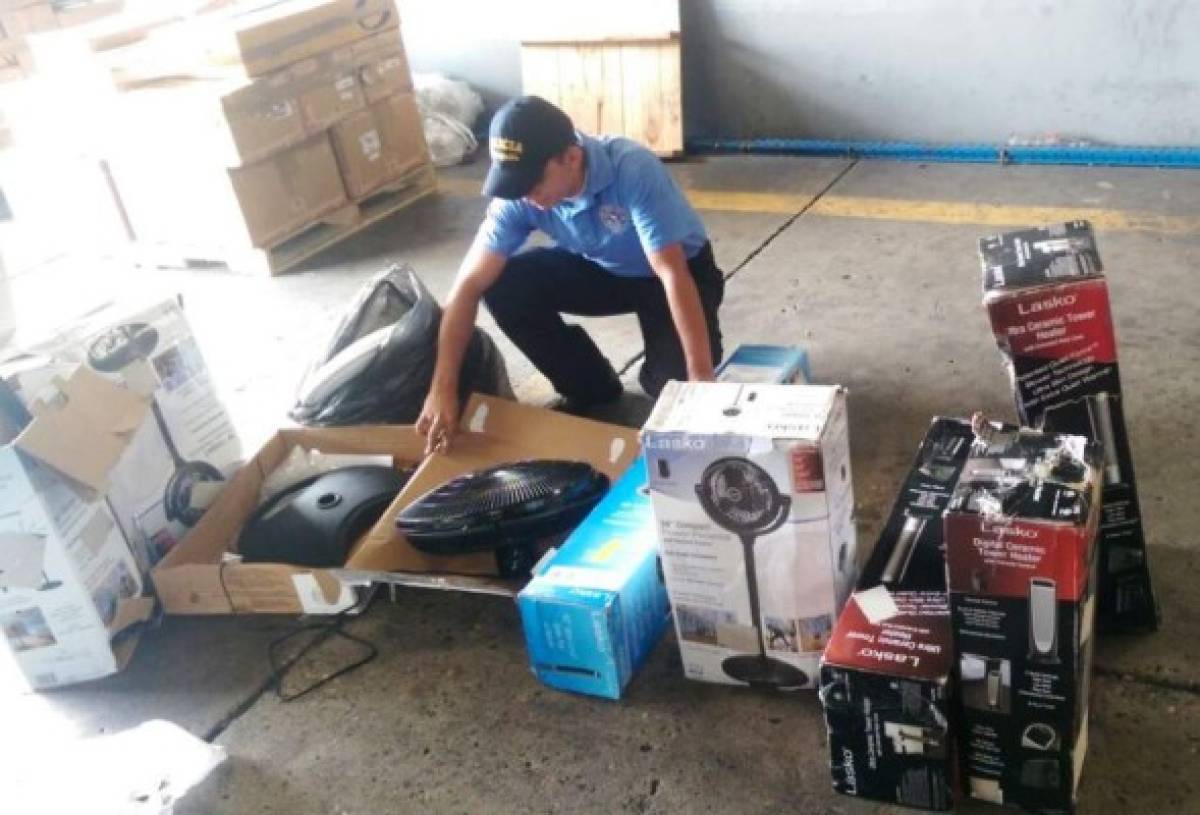 Decomisan mercadería valorada en más de medio millón de lempiras en Tegucigalpa