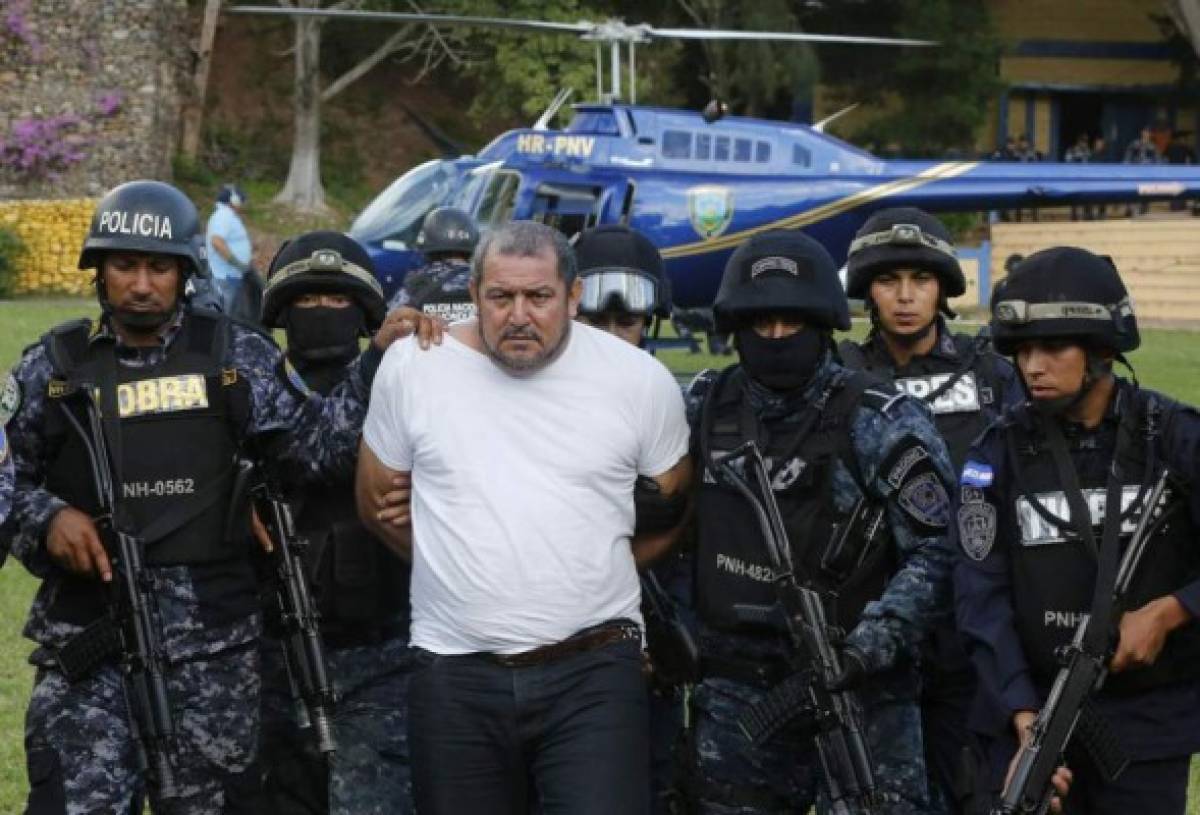 Condenan a cinco socios del extraditado hondureño Carlos Arita