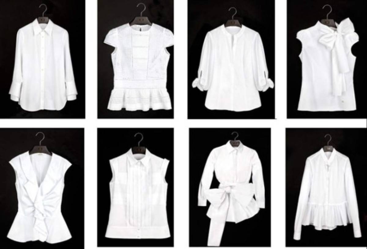 La elegancia de la camisa blanca
