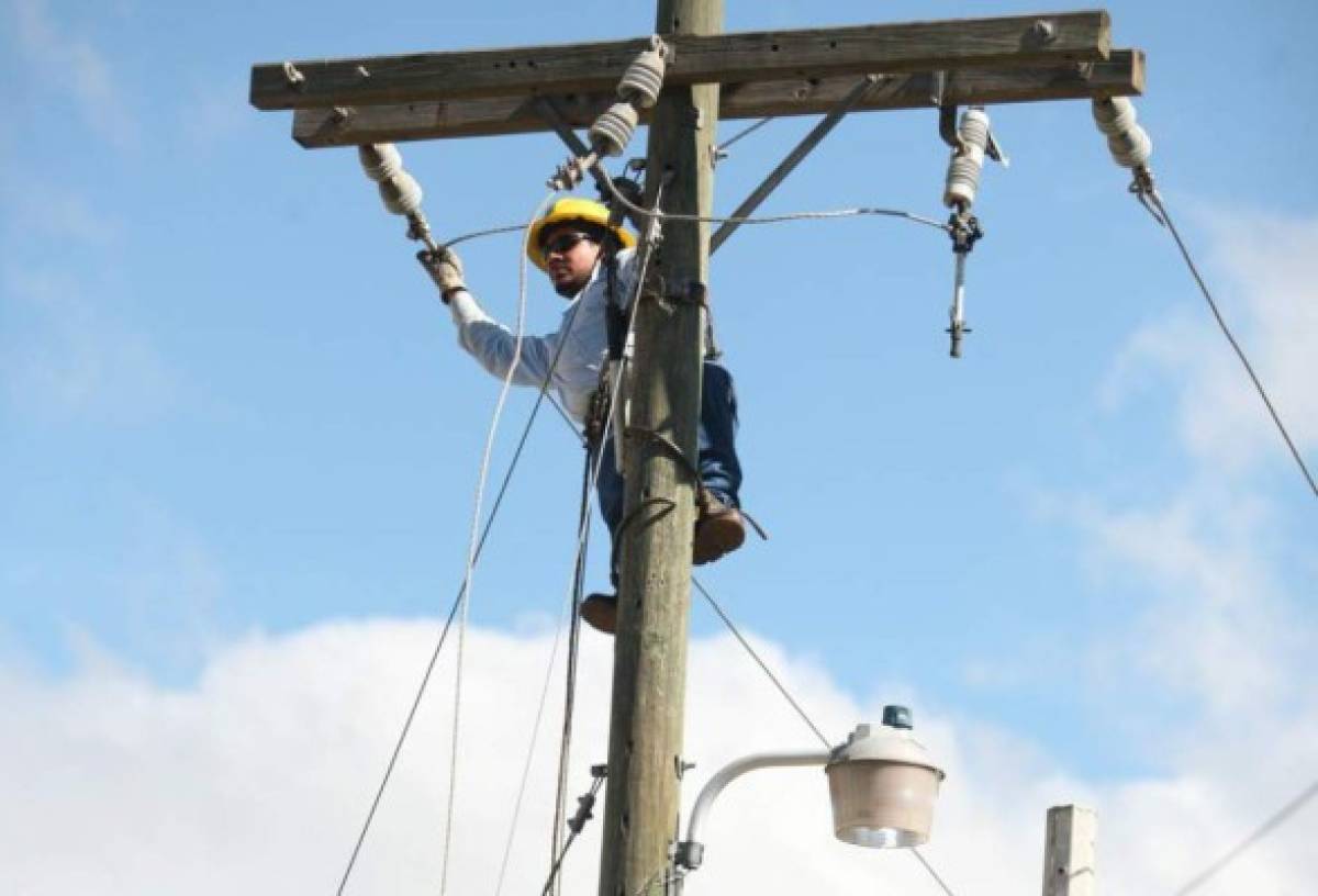 Zonas de Honduras que no tendrán energía eléctrica este sábado