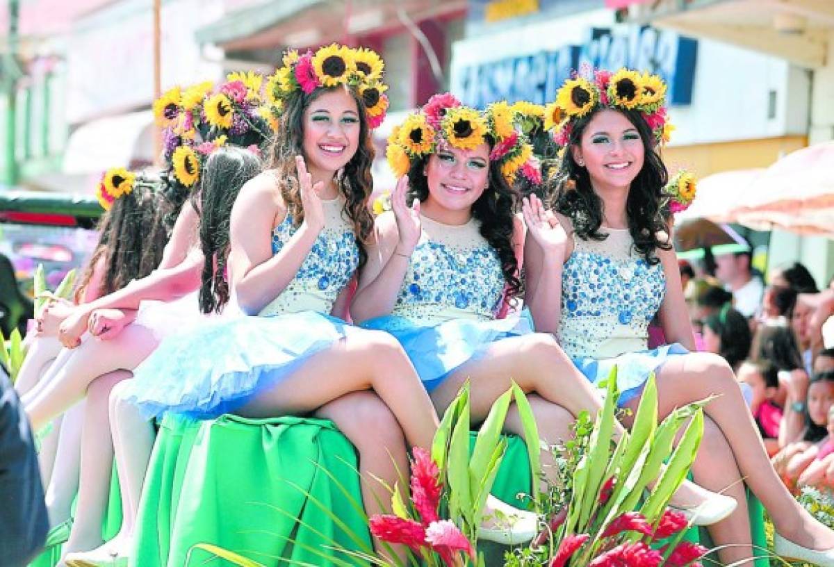 Derroche de belleza y colorido en Siguatepeque