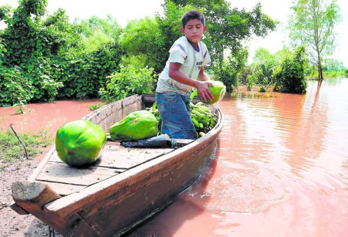 Honduras: 5 mil incomunicados por fuertes aguaceros e inundaciones