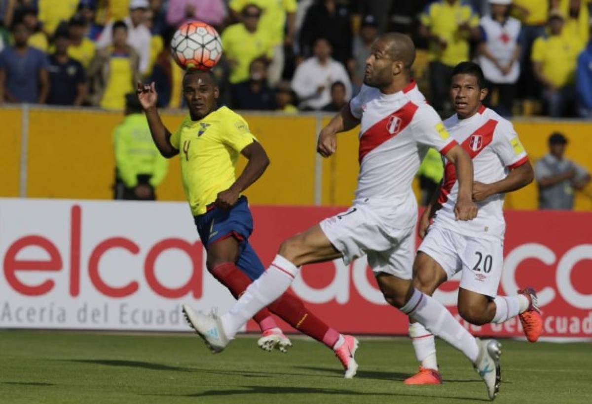 Perú gana 2-1 a Ecuador y pelea la clasificación a Rusia-2018