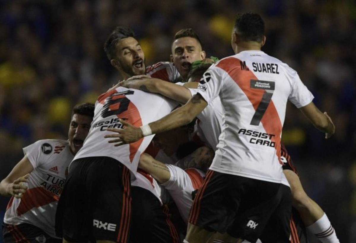 River pasó de Boca en semifinales de la Copa Libertadores. (Foto: AFP)