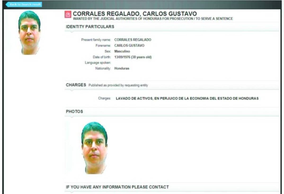 Interpol lo busca por desfalco al IHSS