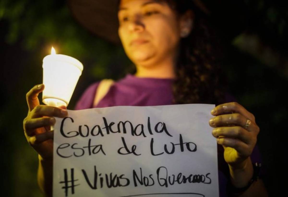 Indignación en Guatemala por incendio que mató a 35 niñas