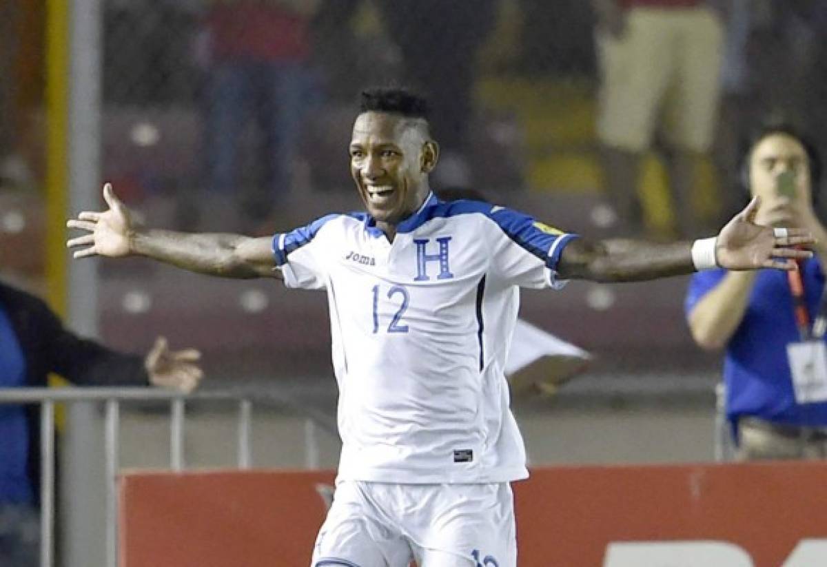 El artillero Romell Quioto fue el anotador del gol de Honduras a los cinco minutos (Foto: Agencia AFP)