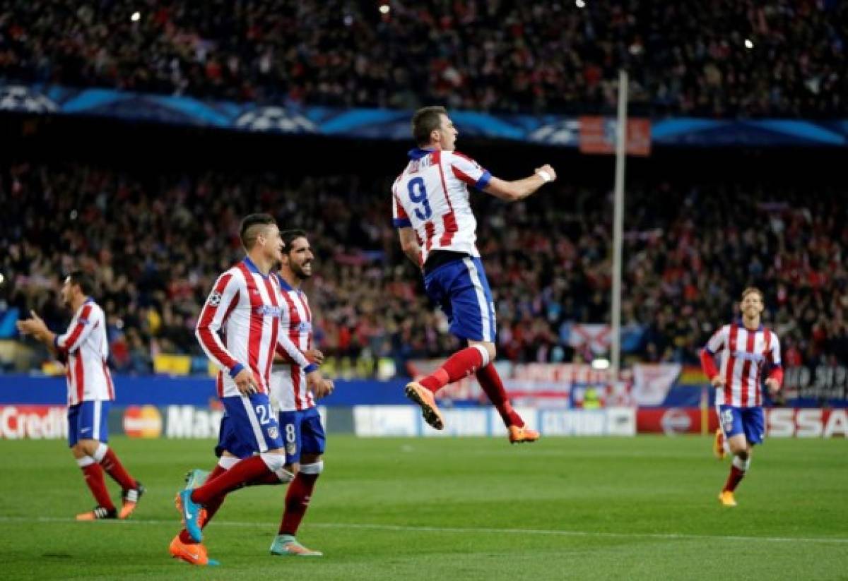 Atlético, en octavos tras golear a Olympiakos con triplete de Mandzukic