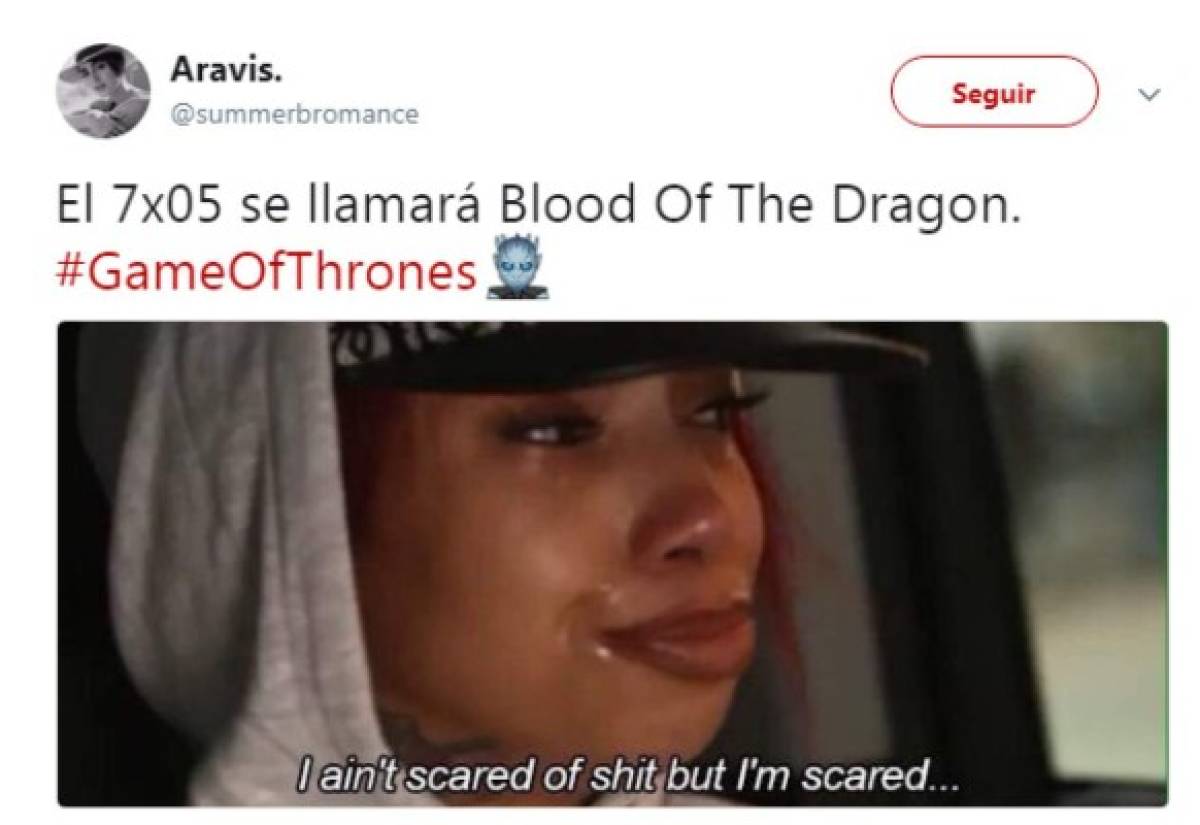 Game of Thrones 7x05: Así reaccionaron los fanáticos en Twitter tras el estreno mundial