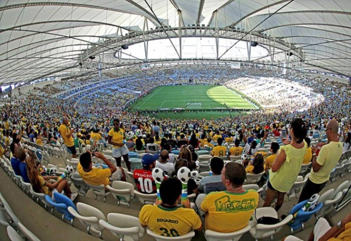 Roban objetos del Estadio Maracaná
