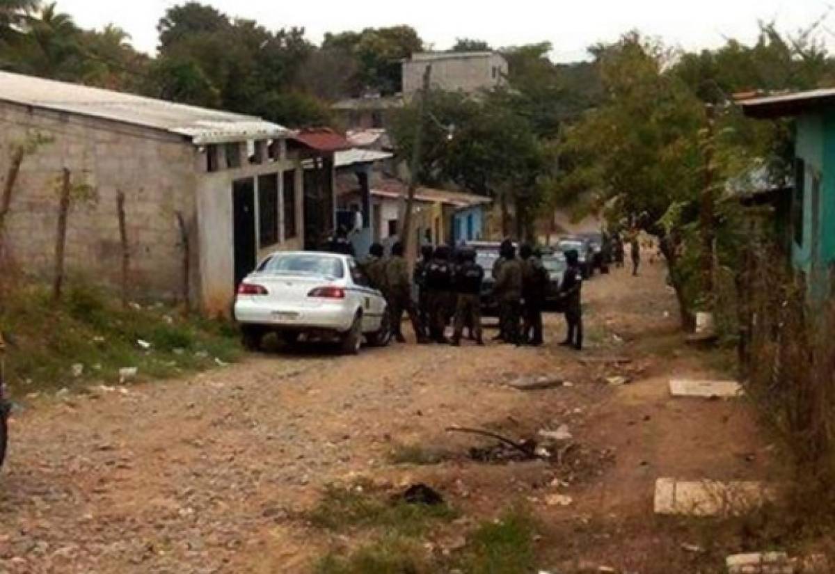 Policía ejecuta intensos operativos en Comayagua
