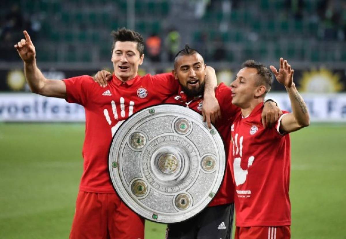 Bayern Múnich festeja el título de Bundesliga