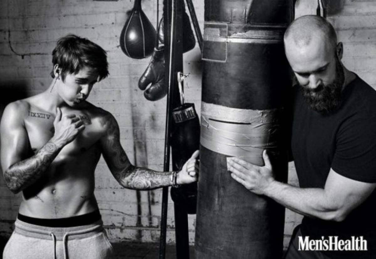 Justin Bieber muestra físico Para Men’s Health