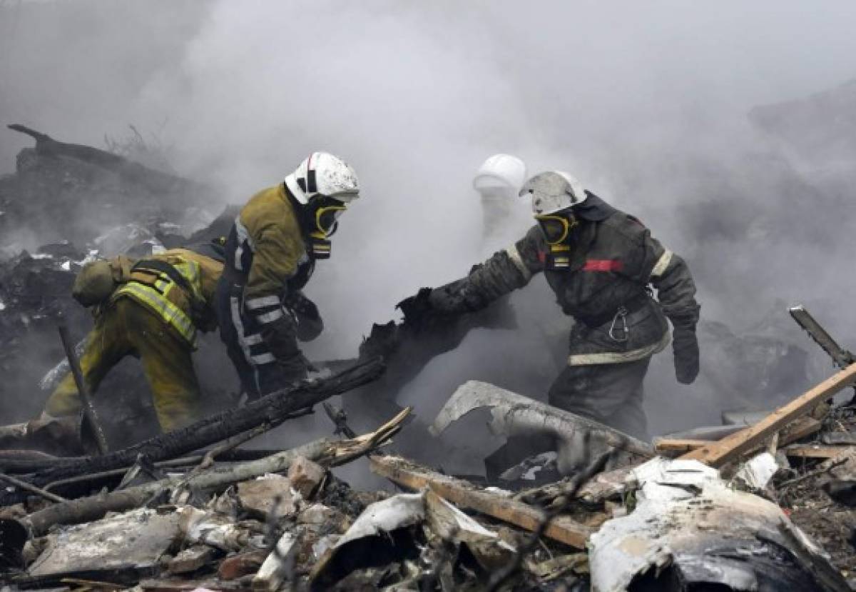 Accidente de avión de carga causa 37 muertos en Kirguistán