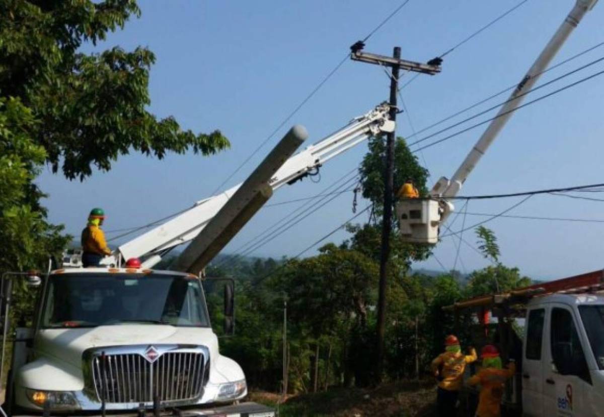 Empresa Energía Honduras anuncia trabajos de mantenimiento para este viernes