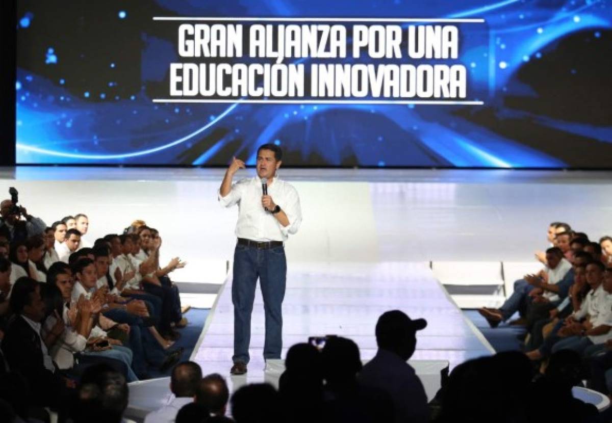 Sectores reciben con optimismo el plan de gobierno de Juan Orlando Hernández