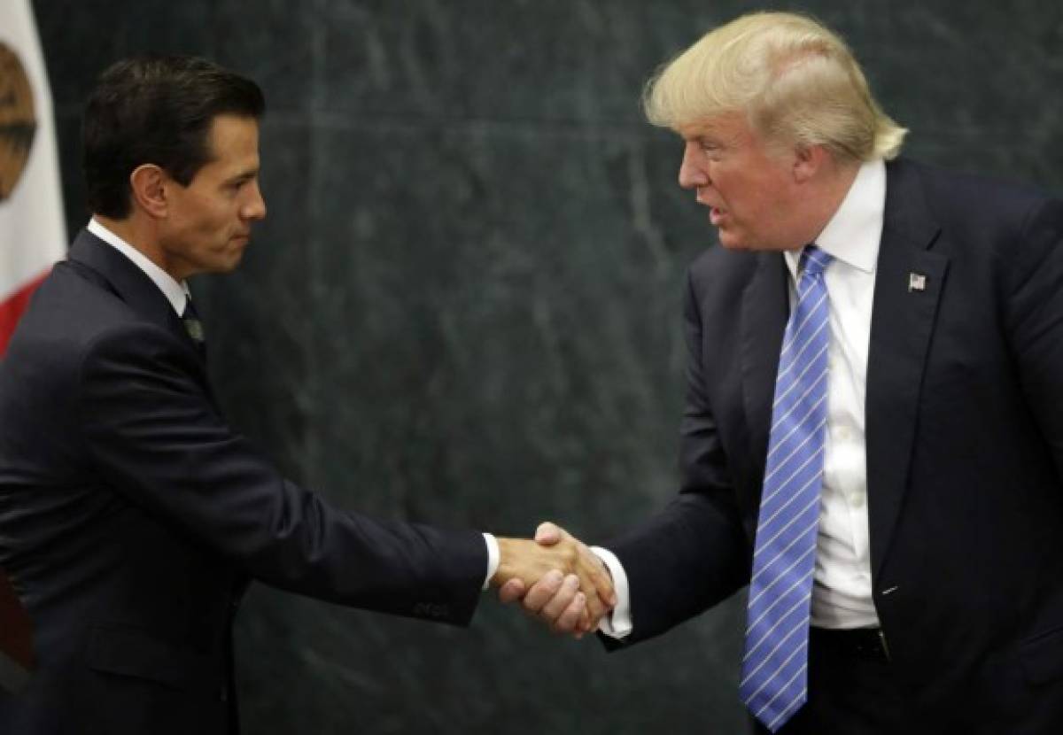 Declaraciones del presidente de México, Enrique Peña Nieto a Donald Trump 