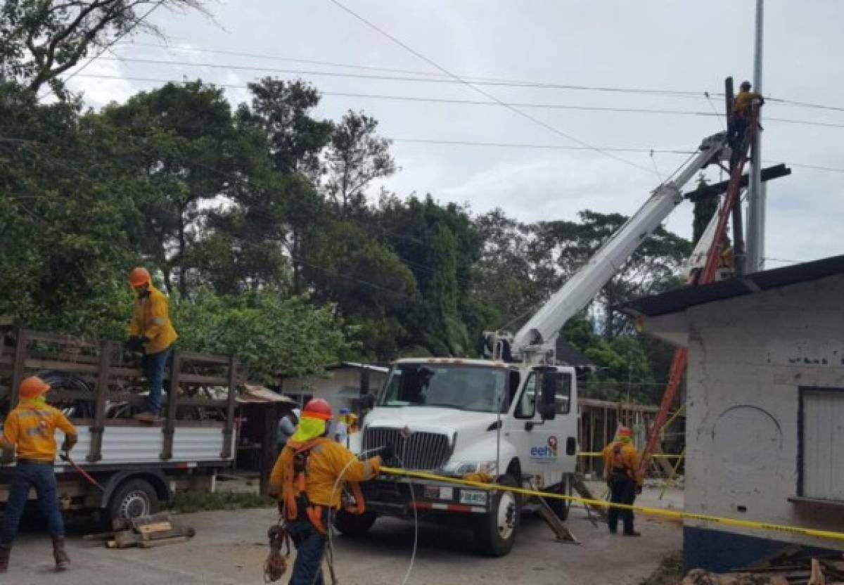 Lista de colonias que estarán sin energía eléctrica este jueves en Honduras