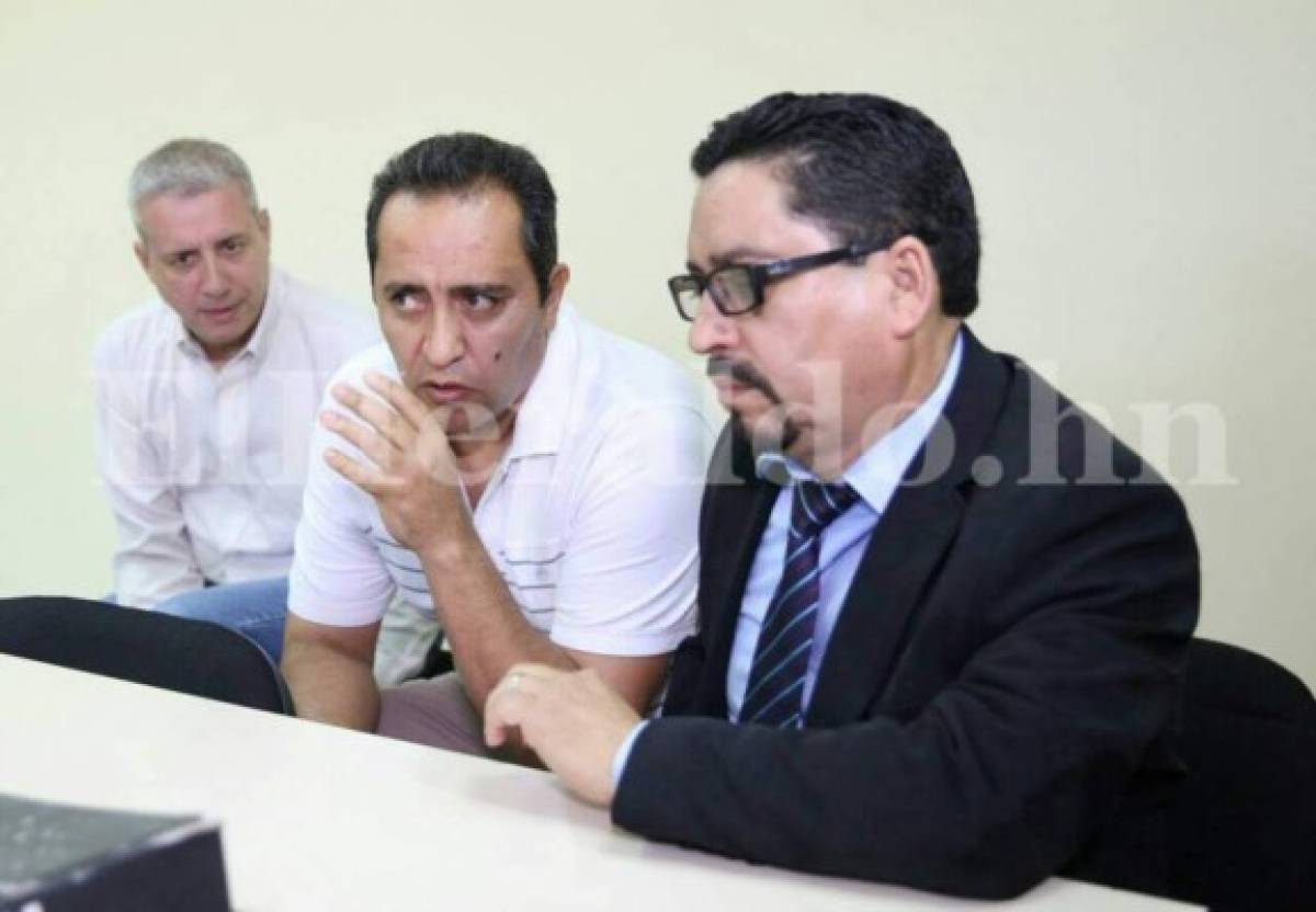 Zelaya y Bertety previo a conocer el fallo evidenciaron preocupación en sus rostros (Foto: El Heraldo Honduras/ Noticias de Honduras)