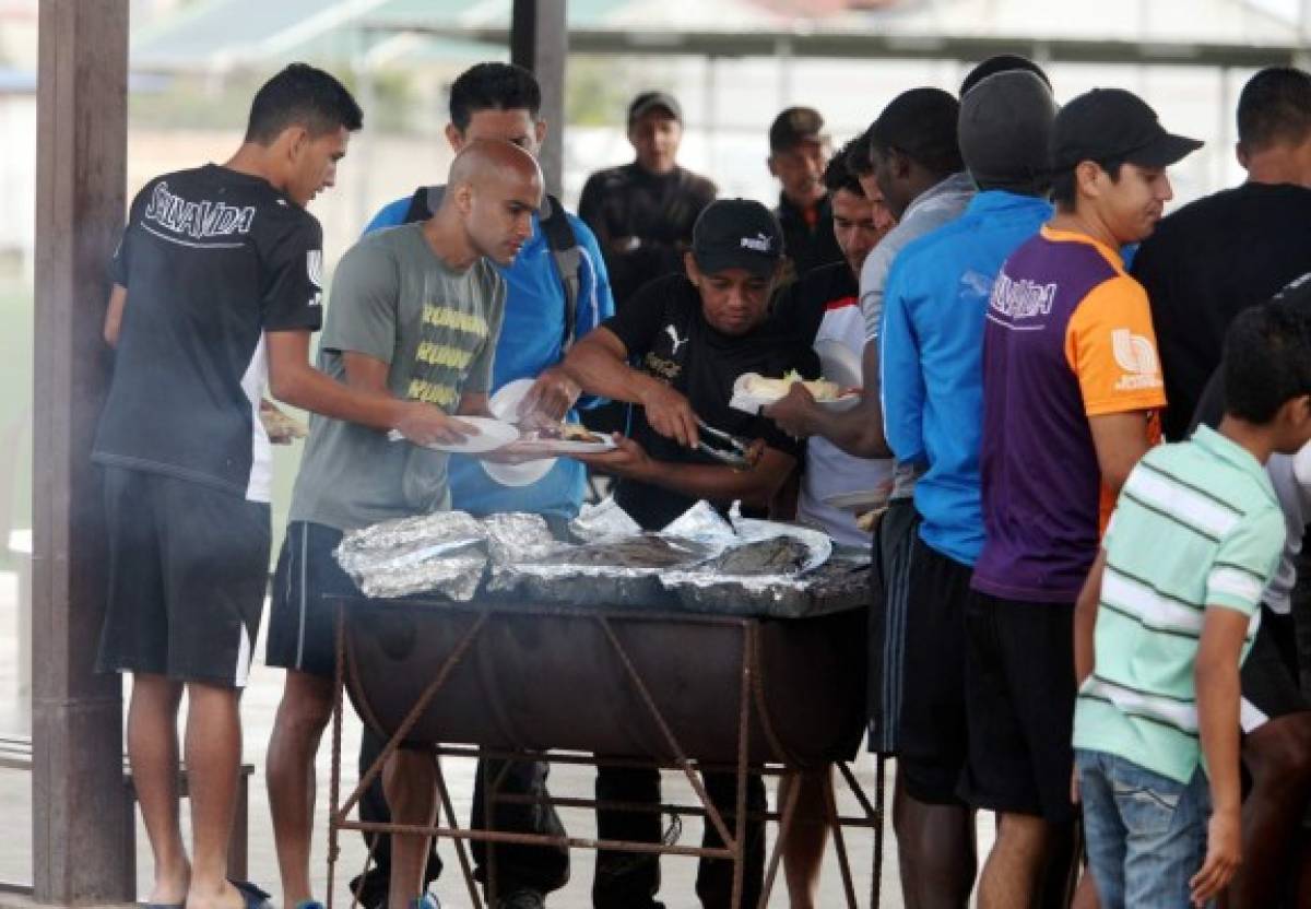 Un asado viene bien en el Olimpia