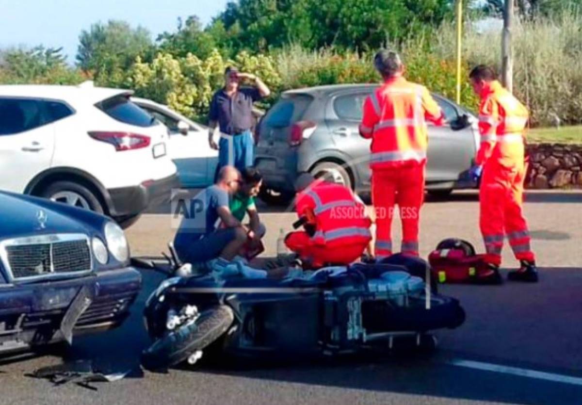 Luego del choque, George Clooney, fue trasladado a un hospital en Cerdeña y dado de alta unas horas después.