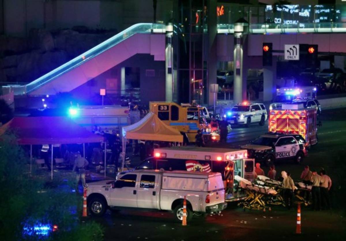Tiroteo en Las Vegas: 406 personas fueron hospitalizadas (policía)
