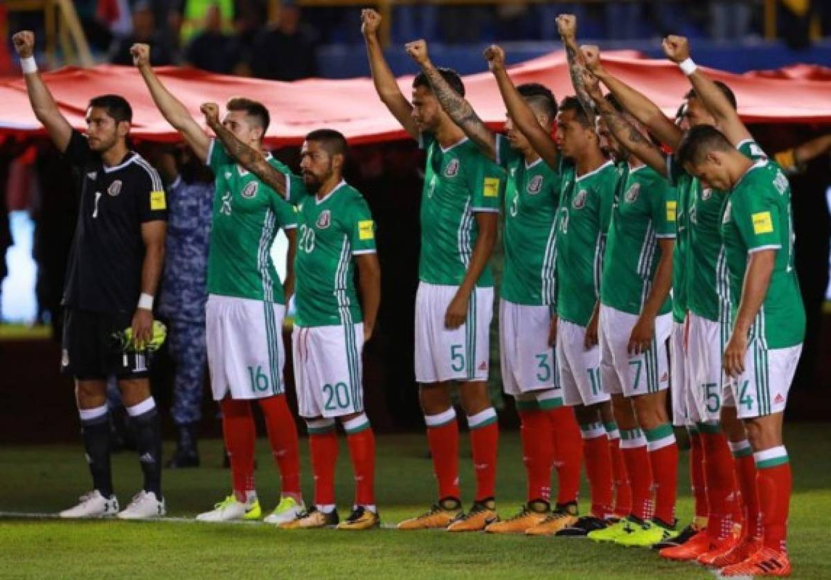 Realizan homenaje a rescatistas y Frida en el juego de México