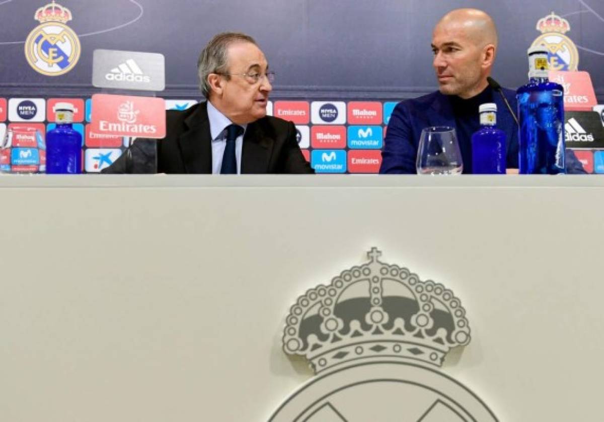 La incómoda reacción de Florentino Pérez tras renuncia de Zidane