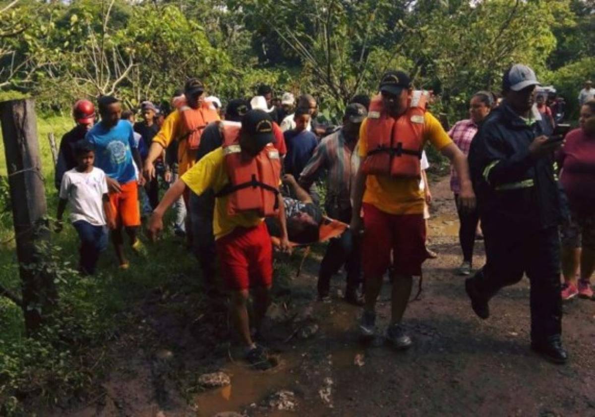 Encuentran el cadáver de uno de los hombres que arrastró un río en Olancho