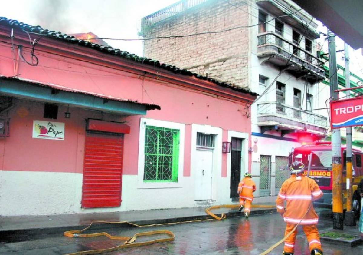 Honduras: Se incendia la Terraza de Don Pepe