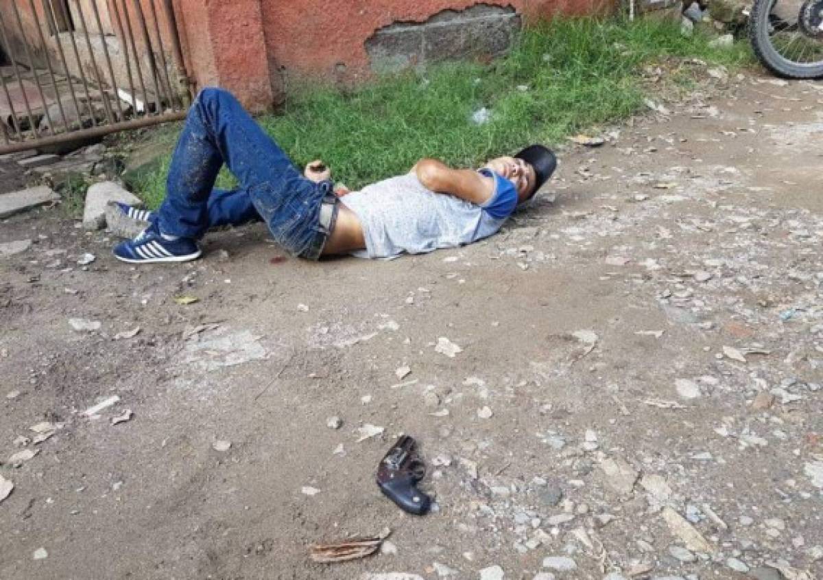 Un muerto y dos heridos en enfrentamiento entre policías y criminales en San Pedro Sula