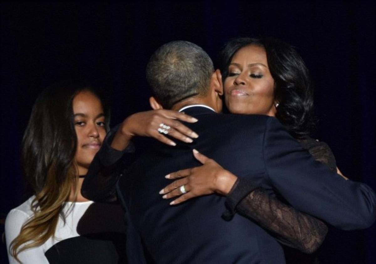 ¿Por qué Sasha no estuvo presente en el último discurso de su padre Obama?