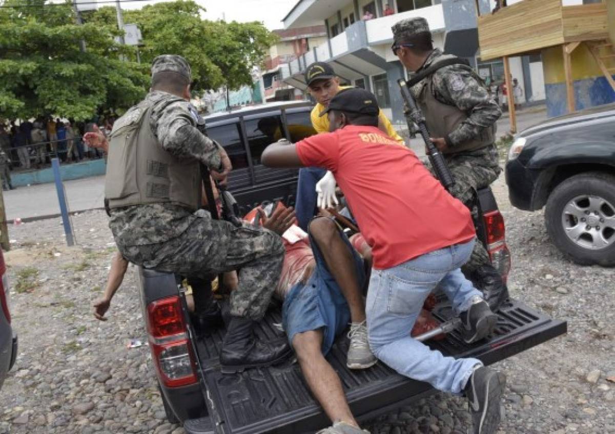 VIDEO: Así fue el tiroteo entre militares y presos en La Ceiba
