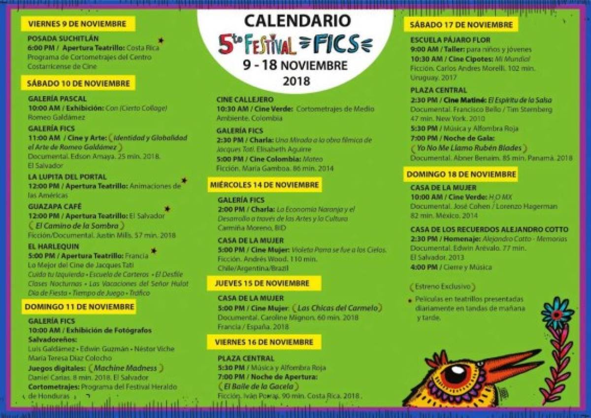 Cortos de EL HERALDO se exhibirán en el Festival de Suchitoto