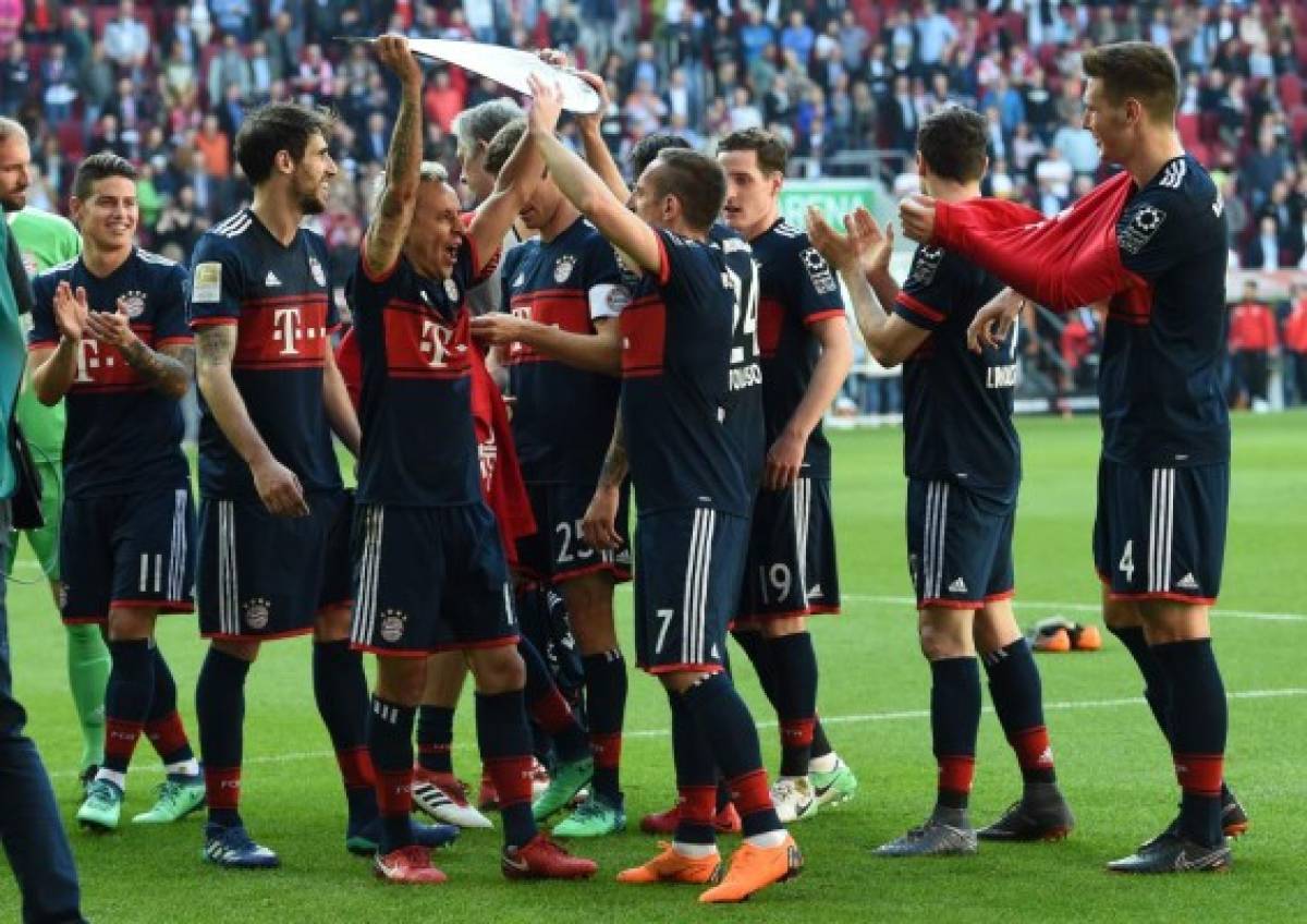 Por sexta vez consecutiva el Bayern Múnich es campeón de Alemania
