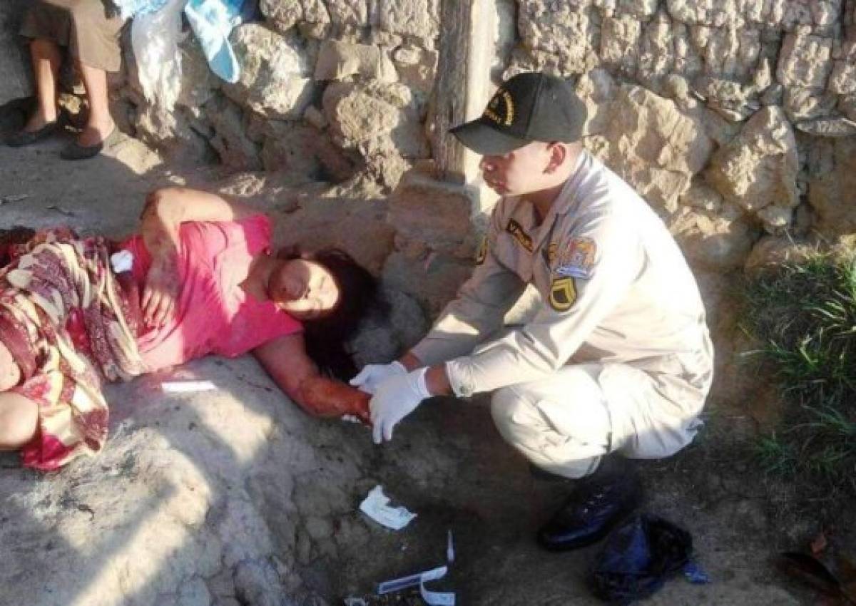 Mujer da a luz en plena calle en Intibucá  