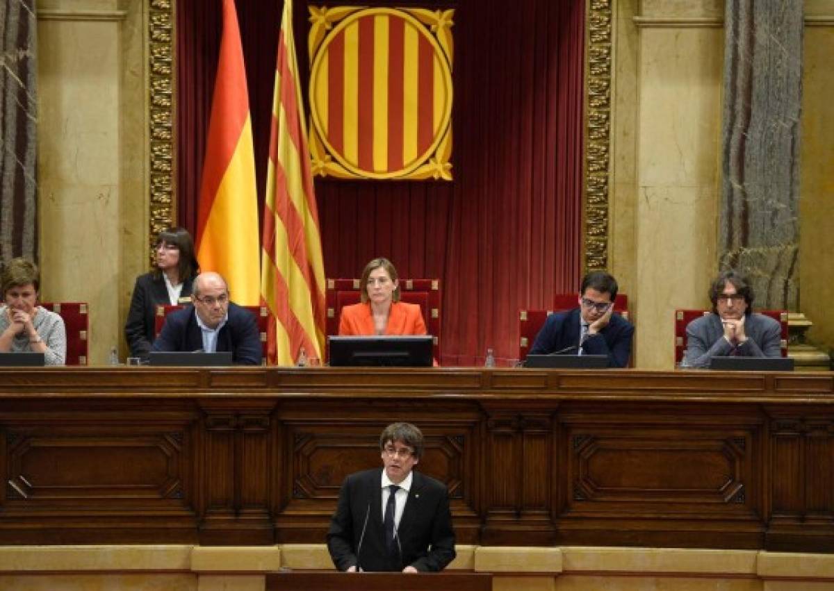 Puigdemont: 'Cataluña se ha ganado el derecho a ser un Estado independiente”
